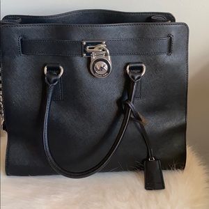 Michael Kors leather Hamilton Satchel